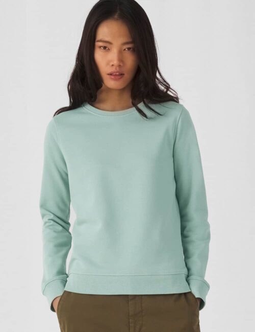 B&C Eko Bluza damska Organic Crew Neck