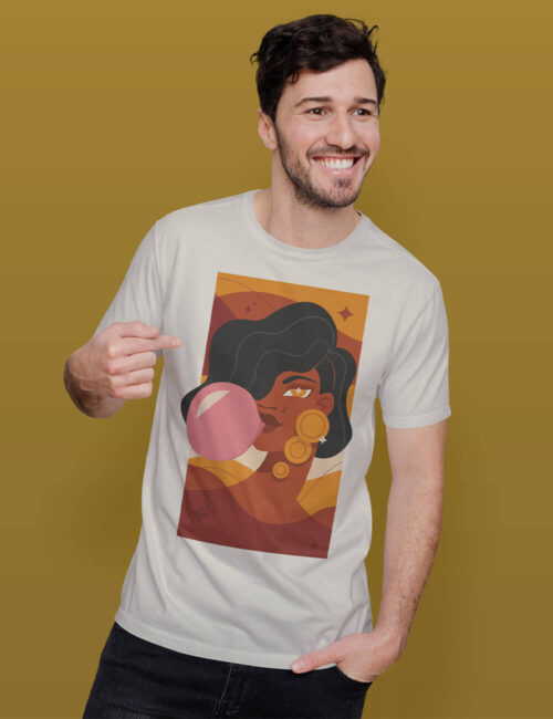 BUBBLEGUM GIRL koszulka męska 5 BUBBLEGUM GIRL