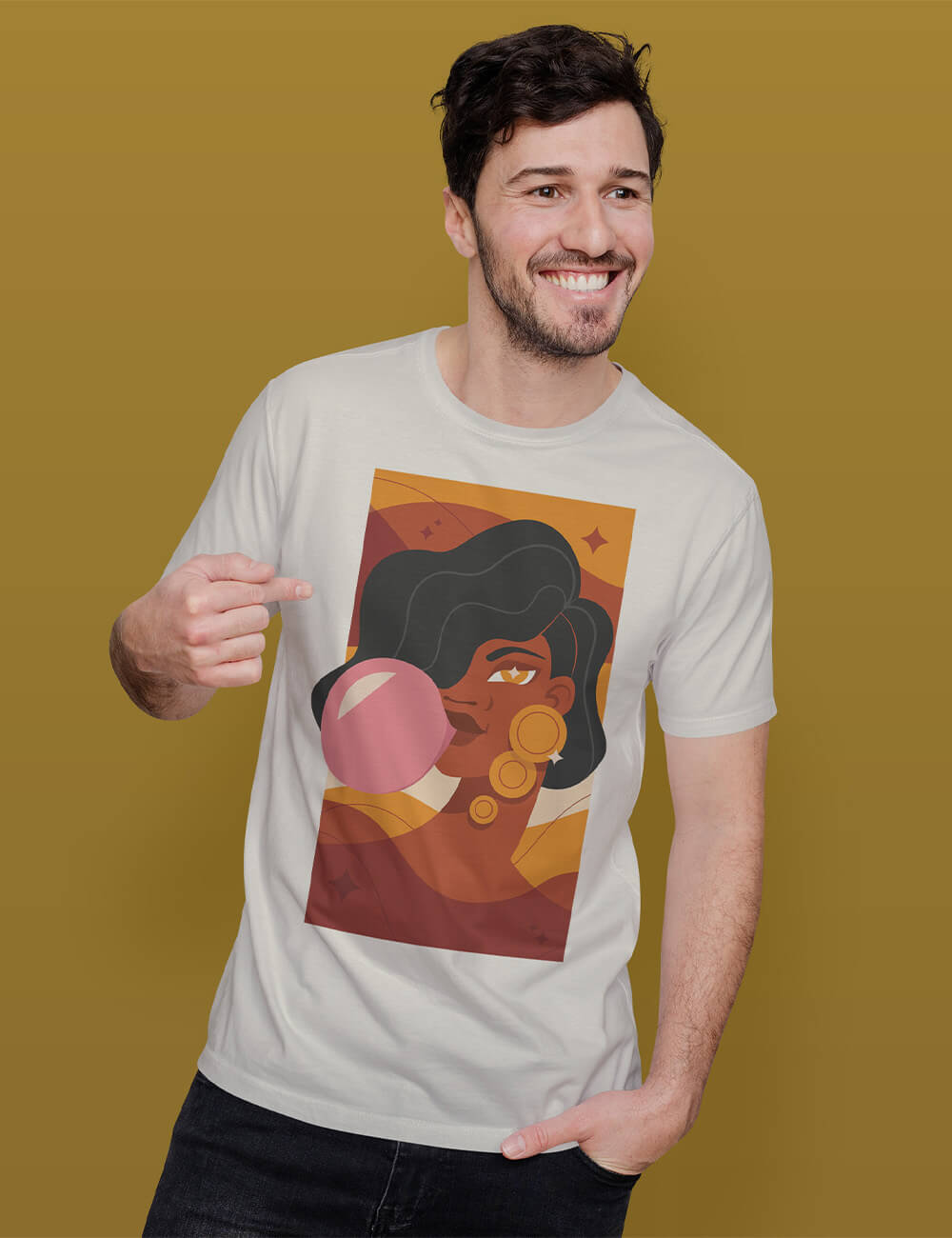 BUBBLEGUM GIRL koszulka męska 3 BUBBLEGUM GIRL