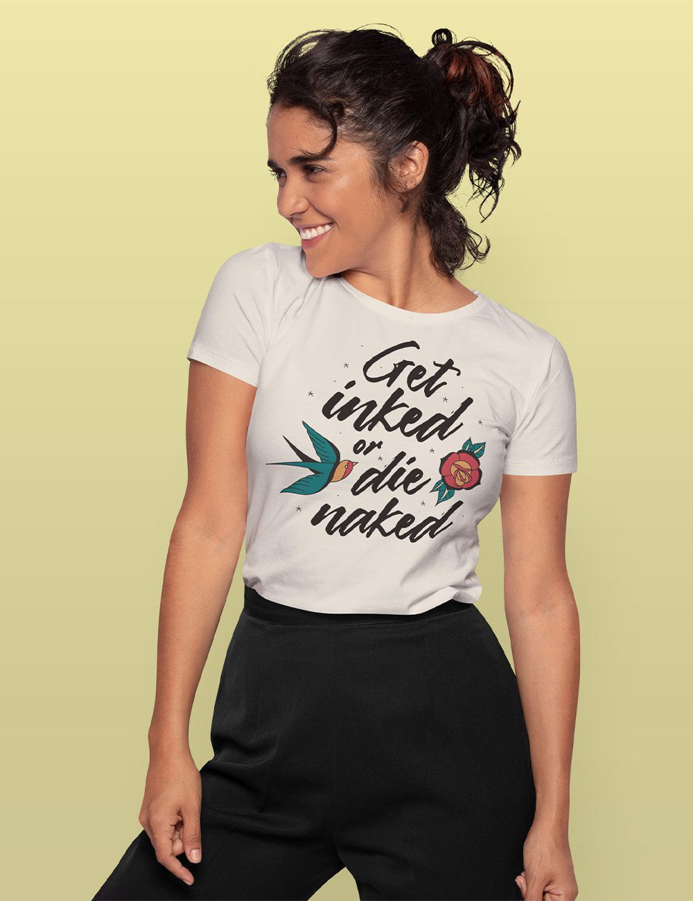 GET INKED TATTOO koszulka damska 3 GET INKED TATTOO
