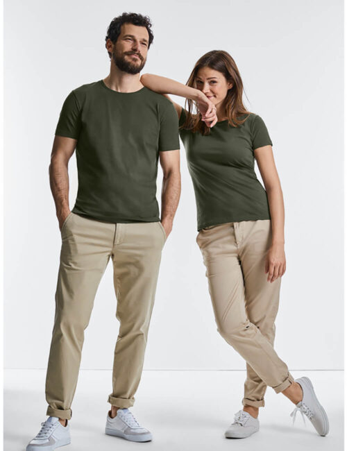 RUSSELL Eko Koszulka męska Pure Organic T