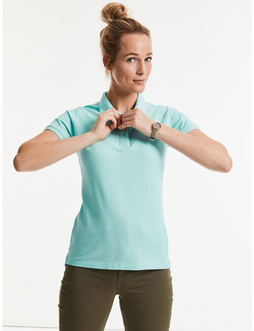 RUSSELL Eko Koszulka damska polo Pure Organic