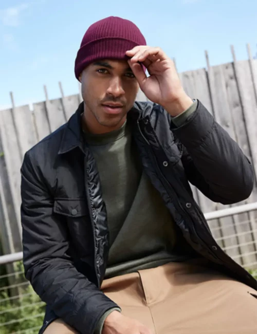 BEECHFIELD Eko czapka zimowa z bawełny organicznej